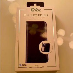 Case Mate Wallet Folio Case for Samsung Galaxy S9